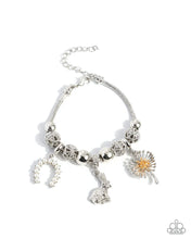 Load image into Gallery viewer, Paparazzi Accessories - Graceful Godsend - White
