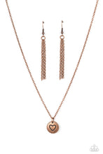 Load image into Gallery viewer, Paparazzi Accessories - Stamped Sentiment - Copper
