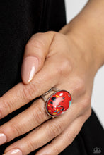 Load image into Gallery viewer, Paparazzi Accessories - Majestic Marbling - Red
