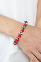 Load image into Gallery viewer, Paparazzi Accessories - Stone Age Aesthetic - Red
