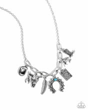 Load image into Gallery viewer, Paparazzi Accessories - Saloon Girl - Blue
