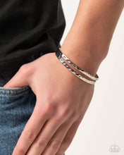 Load image into Gallery viewer, Paparazzi Accessories - Excessive Edge - Silver
