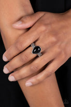 Load image into Gallery viewer, Paparazzi Accessories - Rainbow Raindrops - Black
