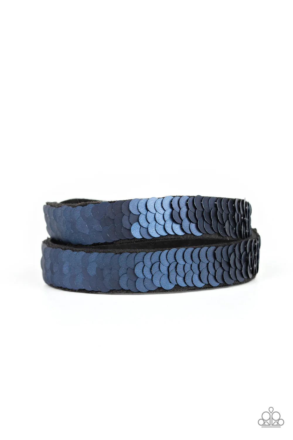 Paparazzi Accessories - Under The SEQUINS - Blue