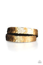 Load image into Gallery viewer, Paparazzi Accessories - Under The SEQUINS - Black/Gold
