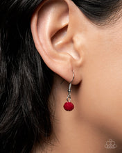 Load image into Gallery viewer, Paparazzi Accessories - Teardrop Tale - Red
