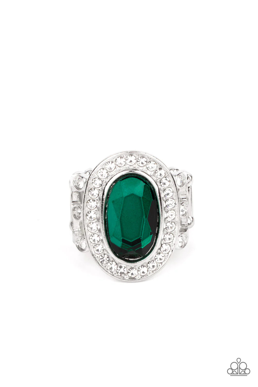 Paparazzi Accessories - Always OVAL-achieving - Green