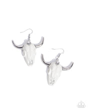 Load image into Gallery viewer, Paparazzi Accessories - Southwestern Skull - White
