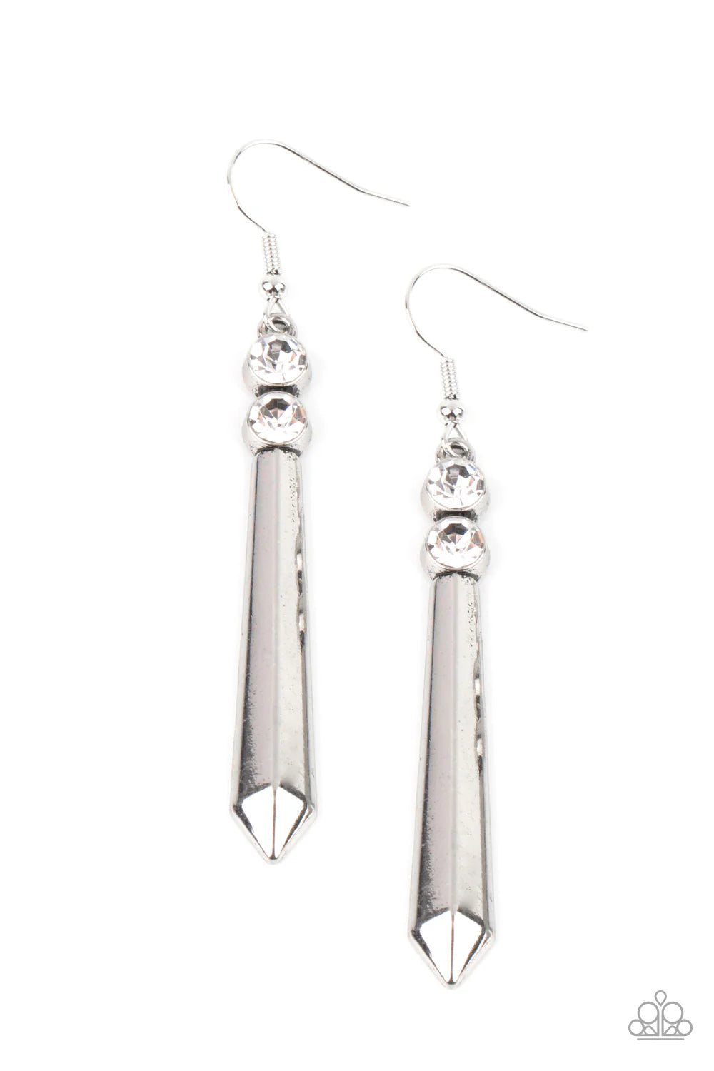 Paparazzi Accessories - Sparkle Stream - White