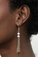 Load image into Gallery viewer, Paparazzi Accessories - Sparkle Stream - White
