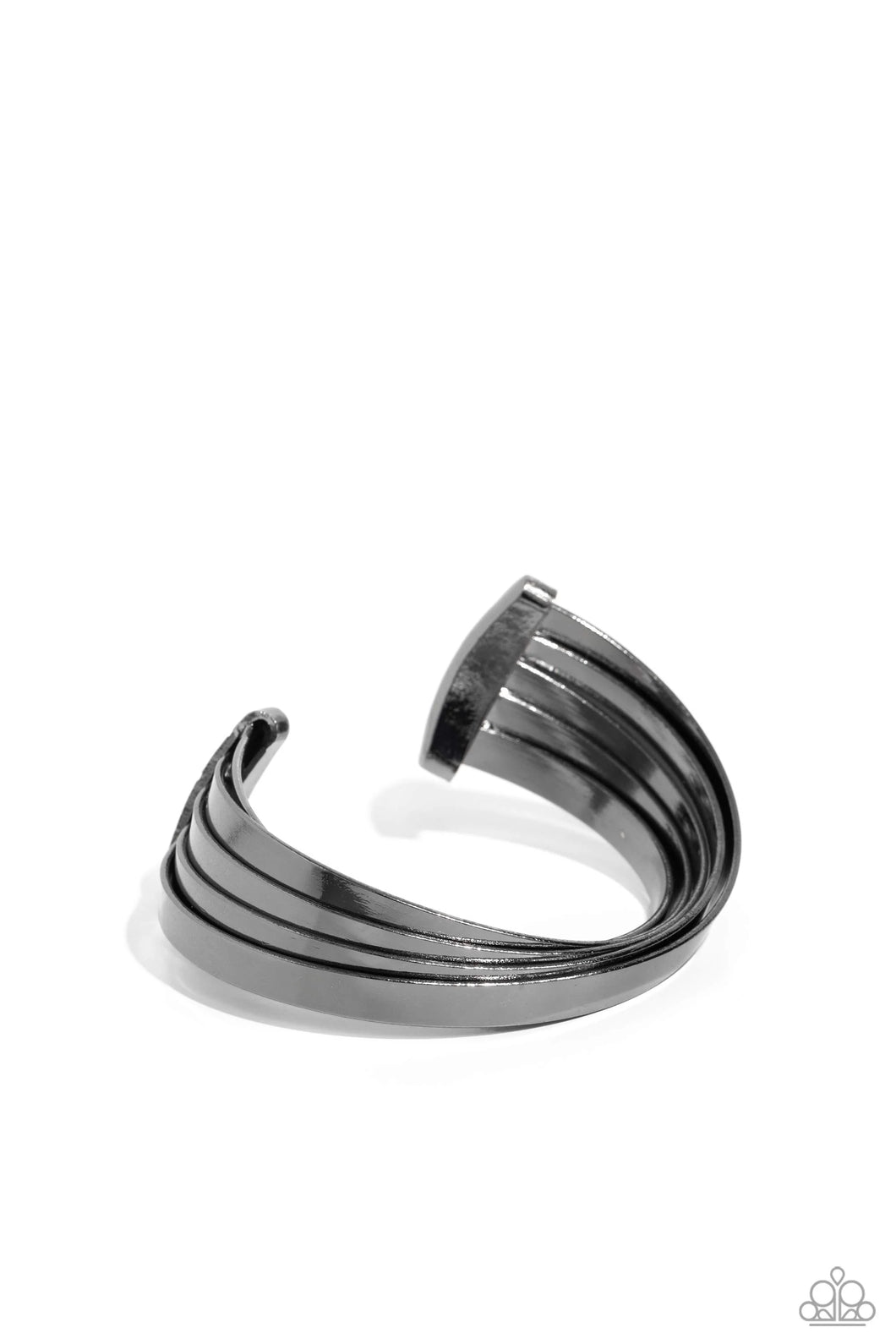 Paparazzi Accessories - Rebellious Ribbons - Black