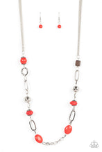 Load image into Gallery viewer, Paparazzi Accessories - Barefoot Bohemian - Red

