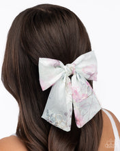 Load image into Gallery viewer, Paparazzi Accessories - BOW Together - Green Hair Clip
