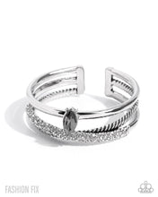Load image into Gallery viewer, Paparazzi Accessories - Bold Boundary - Silver
