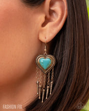 Load image into Gallery viewer, Paparazzi Accessories - Besotted Badlands - Gold
