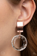 Load image into Gallery viewer, Paparazzi Accessories - Clear Out! - Copper Clip-On
