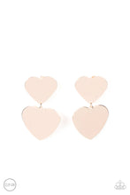 Load image into Gallery viewer, Paparazzi Accessories - Cowgirl Crush - Rose Gold Clip-On
