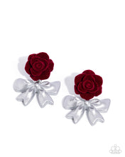 Load image into Gallery viewer, Paparazzi Accessories - Rosette Rarity - Red
