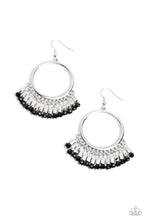 Load image into Gallery viewer, Paparazzi Accessories - Fringe Fanfare - Black
