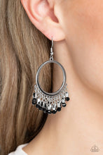 Load image into Gallery viewer, Paparazzi Accessories - Fringe Fanfare - Black

