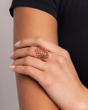 Load image into Gallery viewer, Paparazzi Accessories - Full-Fledged Filigree - Copper
