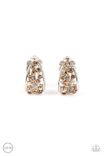 Load image into Gallery viewer, Paparazzi Accessories - Extra Effervescent - Brown Clip-On
