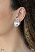 Load image into Gallery viewer, Paparazzi Accessories - Movie Star Sparkle - White Clip-On
