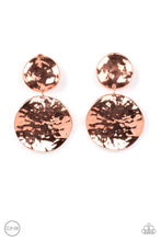 Load image into Gallery viewer, Paparazzi Accessories - Rush Hour - Copper Clip-On
