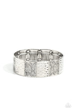 Load image into Gallery viewer, Paparazzi Accessories - Textured Traveler - Silver
