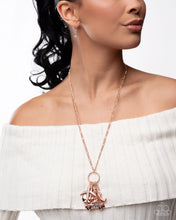 Load image into Gallery viewer, Paparazzi Accessories - World Tour - Rose Gold Lanyard
