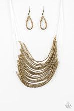 Load image into Gallery viewer, Paparazzi Accessories - Catwalk Queen - Brass
