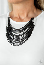 Load image into Gallery viewer, Paparazzi Accessories - Catwalk Queen - Black

