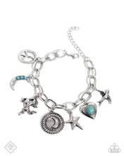 Load image into Gallery viewer, Paparazzi Accessories - Technical Token - Blue
