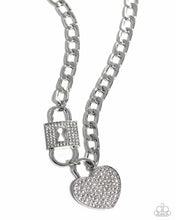 Load image into Gallery viewer, Paparazzi Accessories - Lock Up Your Love - White
