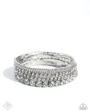 Load image into Gallery viewer, Paparazzi Accessories - Persistent Pizzazz - White
