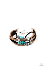 Load image into Gallery viewer, Paparazzi Accessories - Rocky Mountain Rebel - Blue
