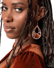 Load image into Gallery viewer, Paparazzi Accessories - Teardrop Trifecta - Brown
