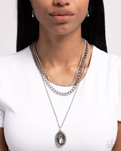 Load image into Gallery viewer, Paparazzi Accessories - Edgy Empire - White

