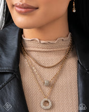 Load image into Gallery viewer, Paparazzi Accessories - Dominant Dignity - Gold
