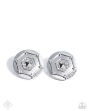 Load image into Gallery viewer, Paparazzi Accessories - Enfolded Edge - Silver
