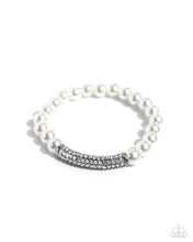 Load image into Gallery viewer, Paparazzi Accessories - Elegance Embodied - White
