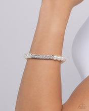Load image into Gallery viewer, Paparazzi Accessories - Elegance Embodied - White
