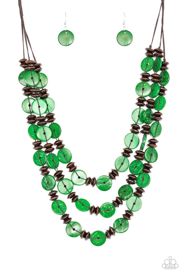 Paparazzi Accessories - Key West Walkabout - Green