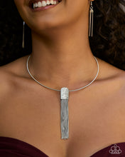Load image into Gallery viewer, Paparazzi Accessories - Tassel Tremolo - Silver
