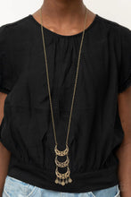 Load image into Gallery viewer, Paparazzi - Half-Moon Child - Brass
