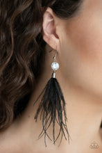Load image into Gallery viewer, Paparazzi - Feathered Flamboyance - Black

