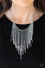 Load image into Gallery viewer, Paparazzi - First Class Fringe - Silver
