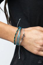 Load image into Gallery viewer, Paparazzi Accessories - Holographic Hike - Blue
