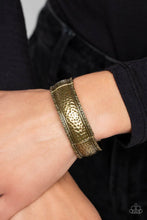 Load image into Gallery viewer, Paparazzi Accessories - Textile Tenor - Brass
