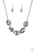 Load image into Gallery viewer, Paparazzi Accessories - Cosmic Closeup - Brass
